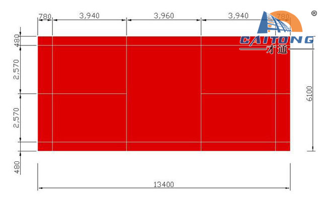 羽毛球場(chǎng)標(biāo)準(zhǔn)尺寸